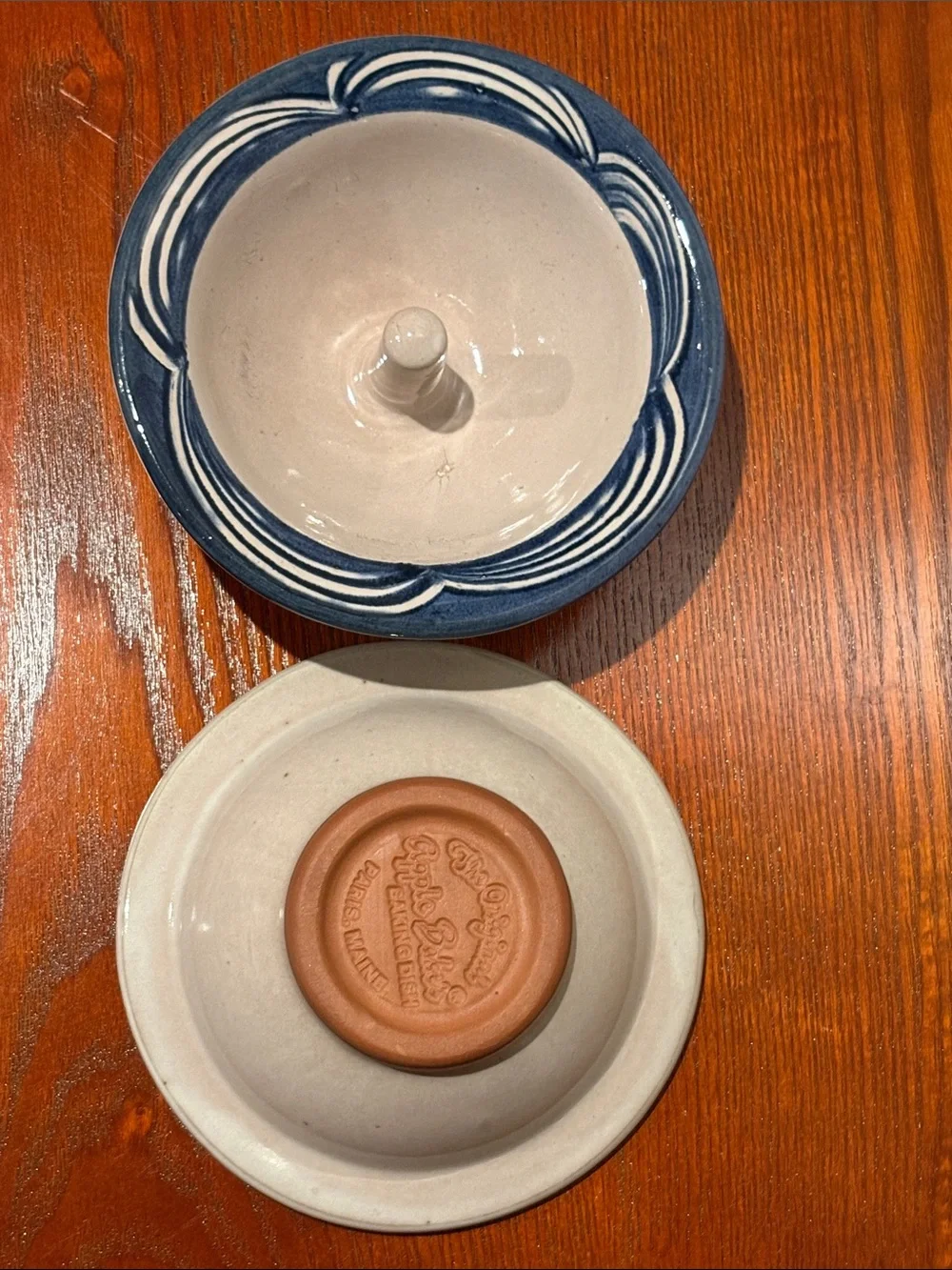 Vintage The Original Apple Baker Ceramic Apple Baker